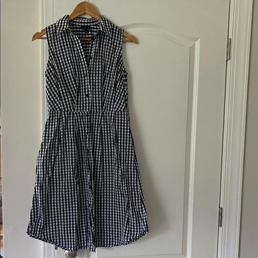 Black and white gingham dress, Who What Wear, size XS